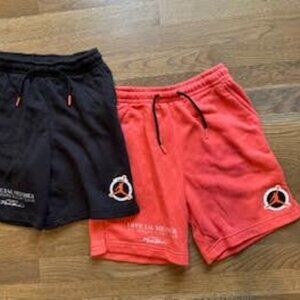 2 Pairs  Boys Nike Jordan Terry Shorts Size M